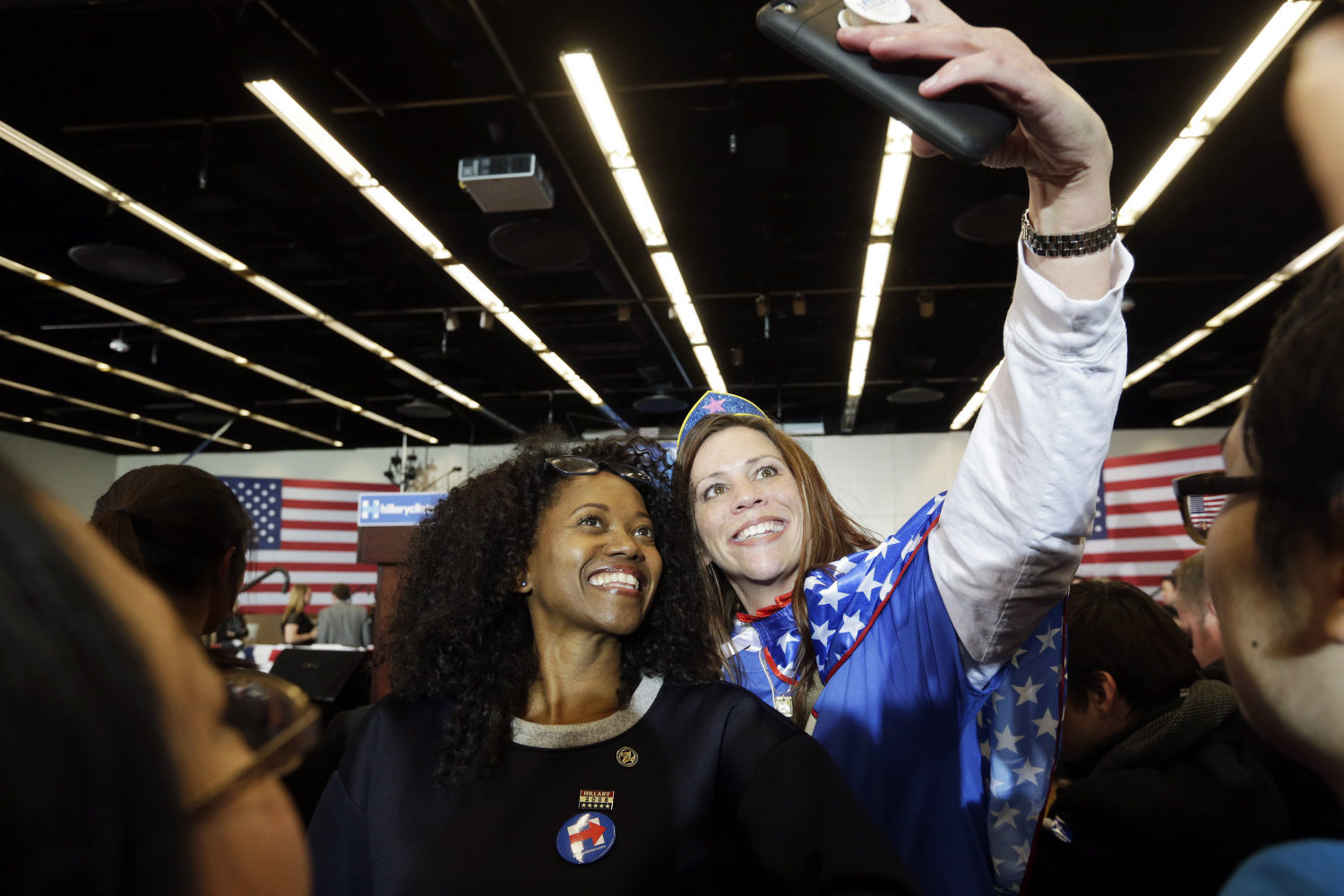 CAUCUS - HILLARY CLINTON